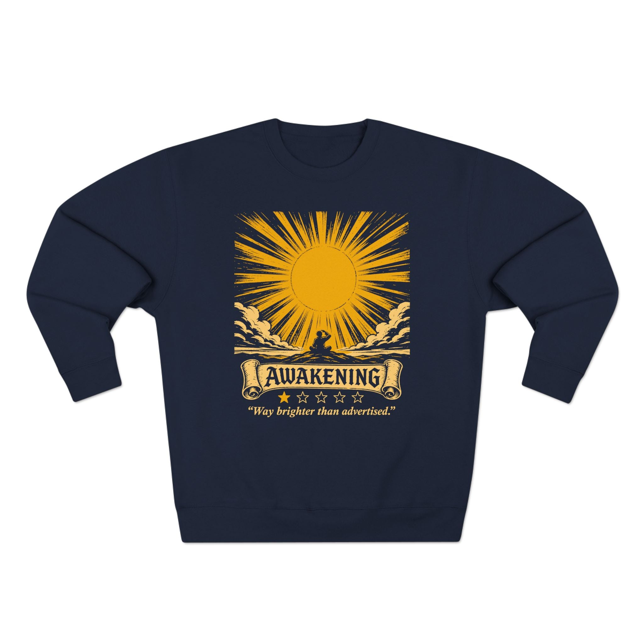 Awakening One Star Review Premium Unisex Sweatshirt