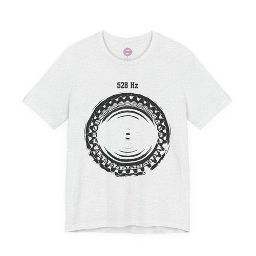 528 Hz Solfeggio Miracle Tone Cymatics Love Premium Unisex T-Shirt