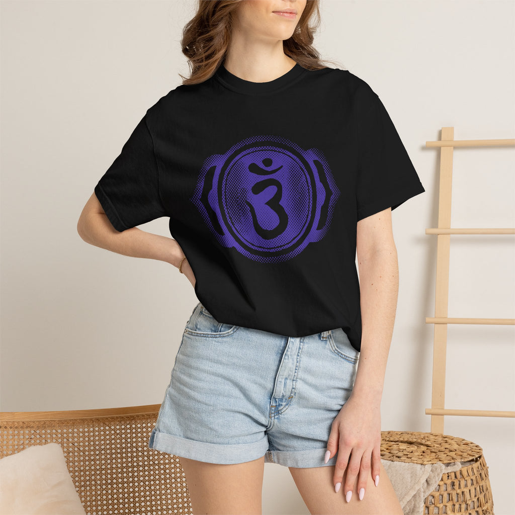 Om Ajna Third Eye Chakra Symbol Sacred Geometry Comfort Colors® Unisex T-Shirt