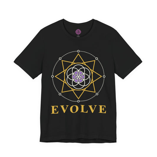 Evolve Sacred Geometry Seed of Life Premium Unisex T-Shirt