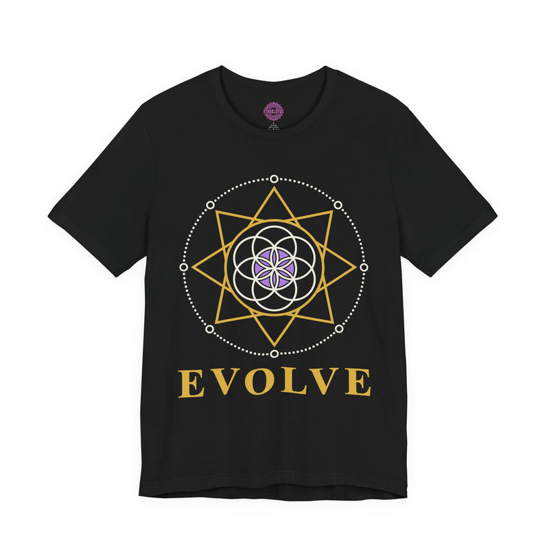 Evolve Sacred Geometry Seed of Life Premium Unisex T-Shirt