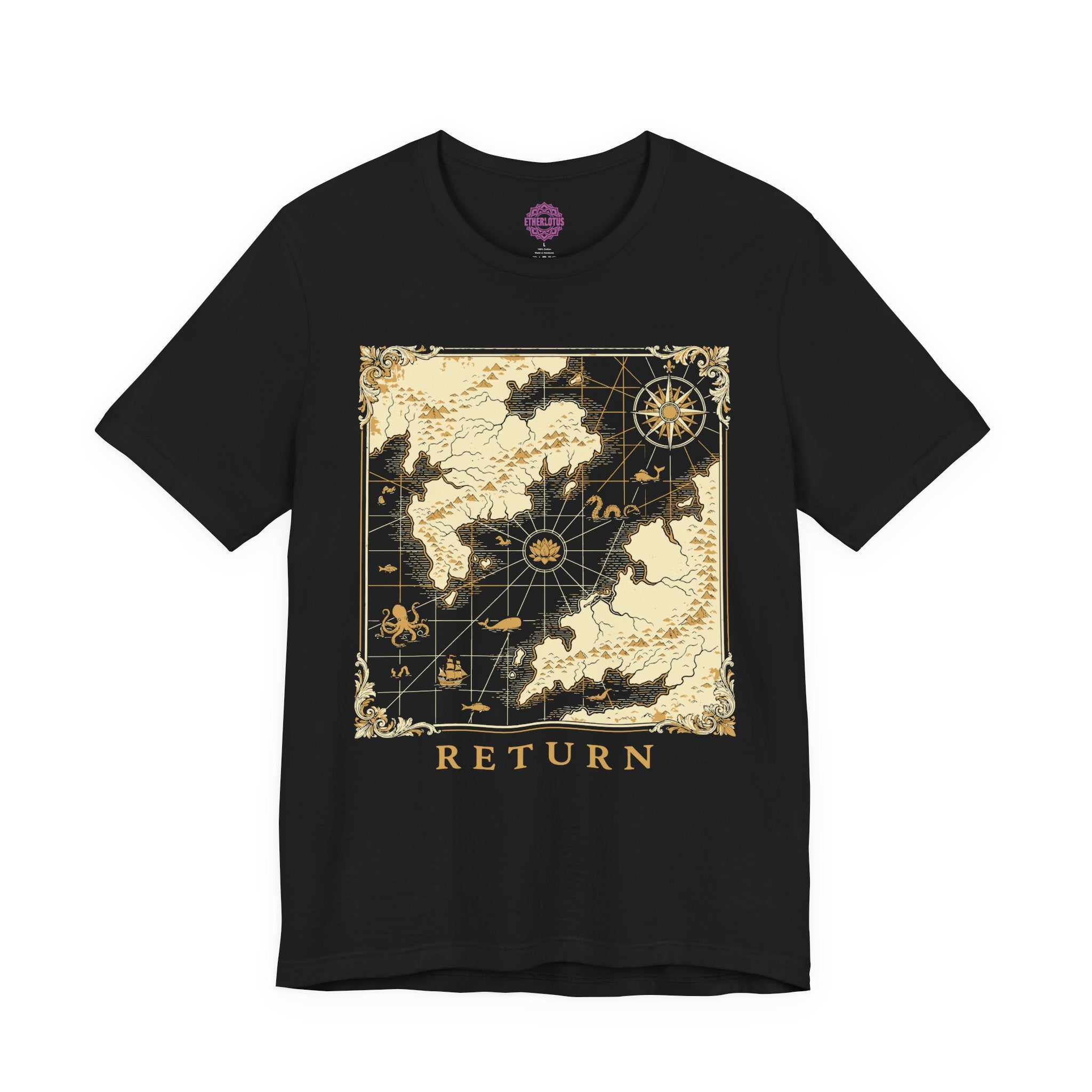 Return Sacred Inner Map Premium Unisex T-Shirt