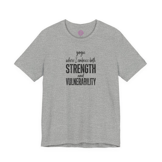 Yoga Strength and Vulnerability Premium Unisex T-Shirt