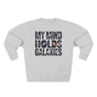 My Mind Holds Galaxies Cosmic Premium Unisex Sweatshirt