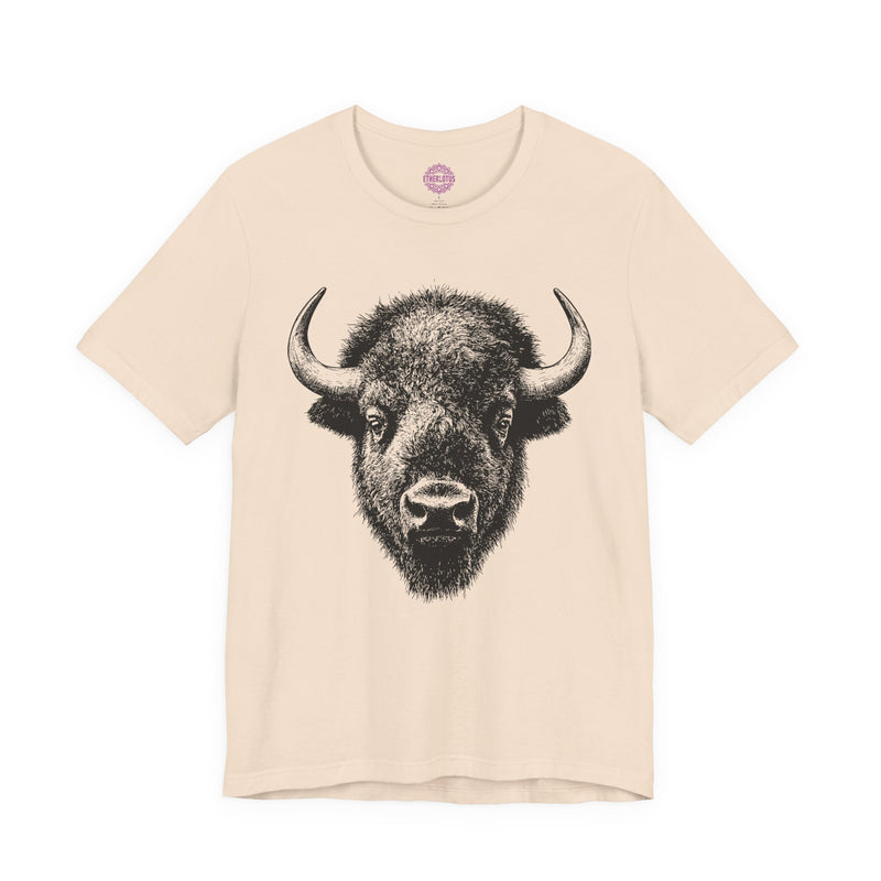 Sacred Bison of Grounded Strength Premium Unisex T-Shirt
