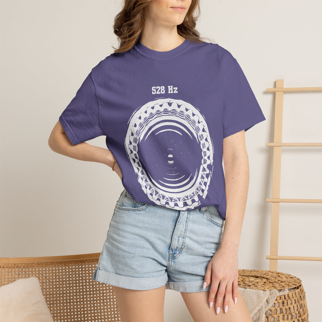 528 Hz Solfeggio Miracle Tone Cymatics Love Frequency Comfort Colors® Unisex T-Shirt
