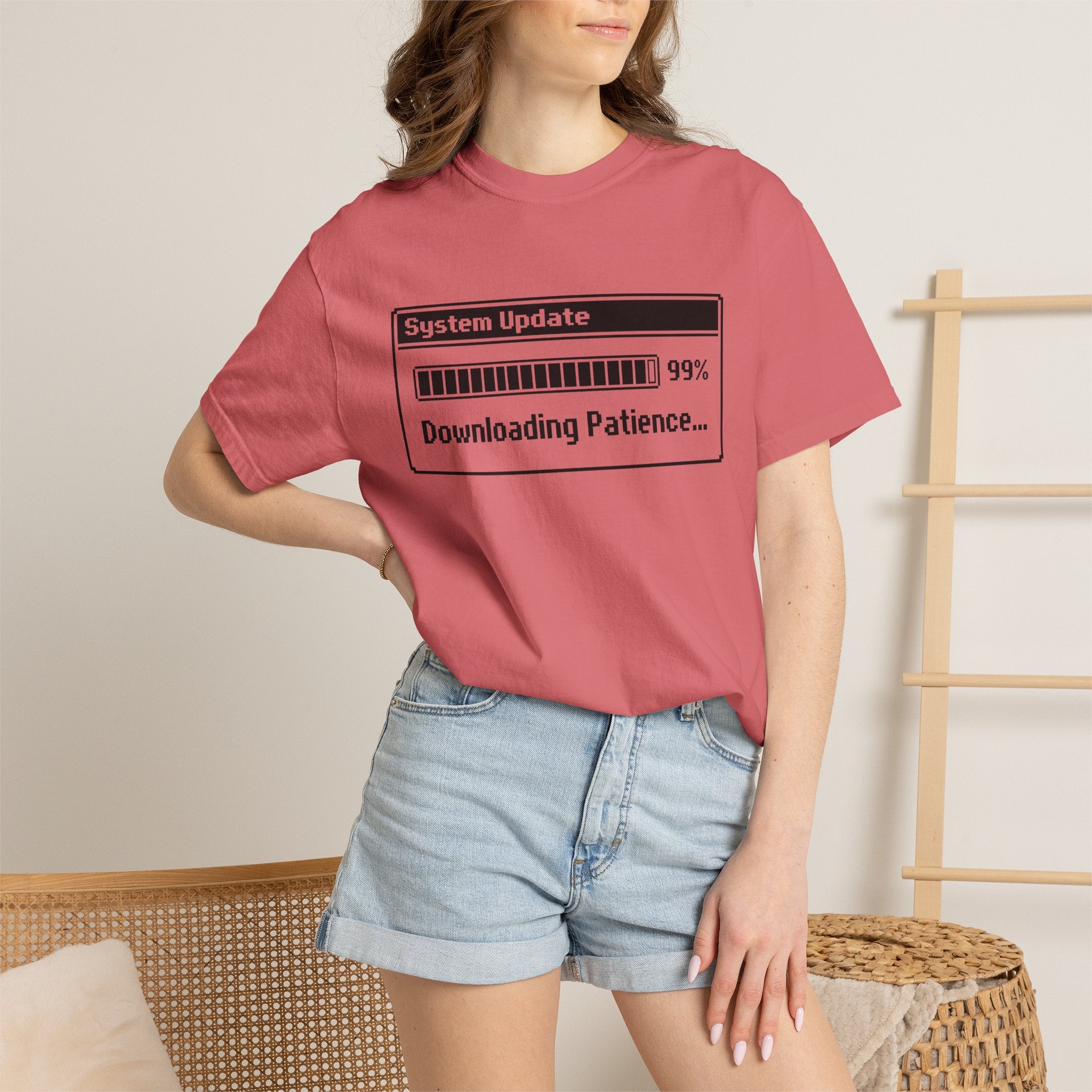 System Update Downloading Patience Comfort Colors® Unisex T-Shirt