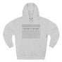 Find Quiet in the Noise Mindfulness Premium Unisex Hoodie
