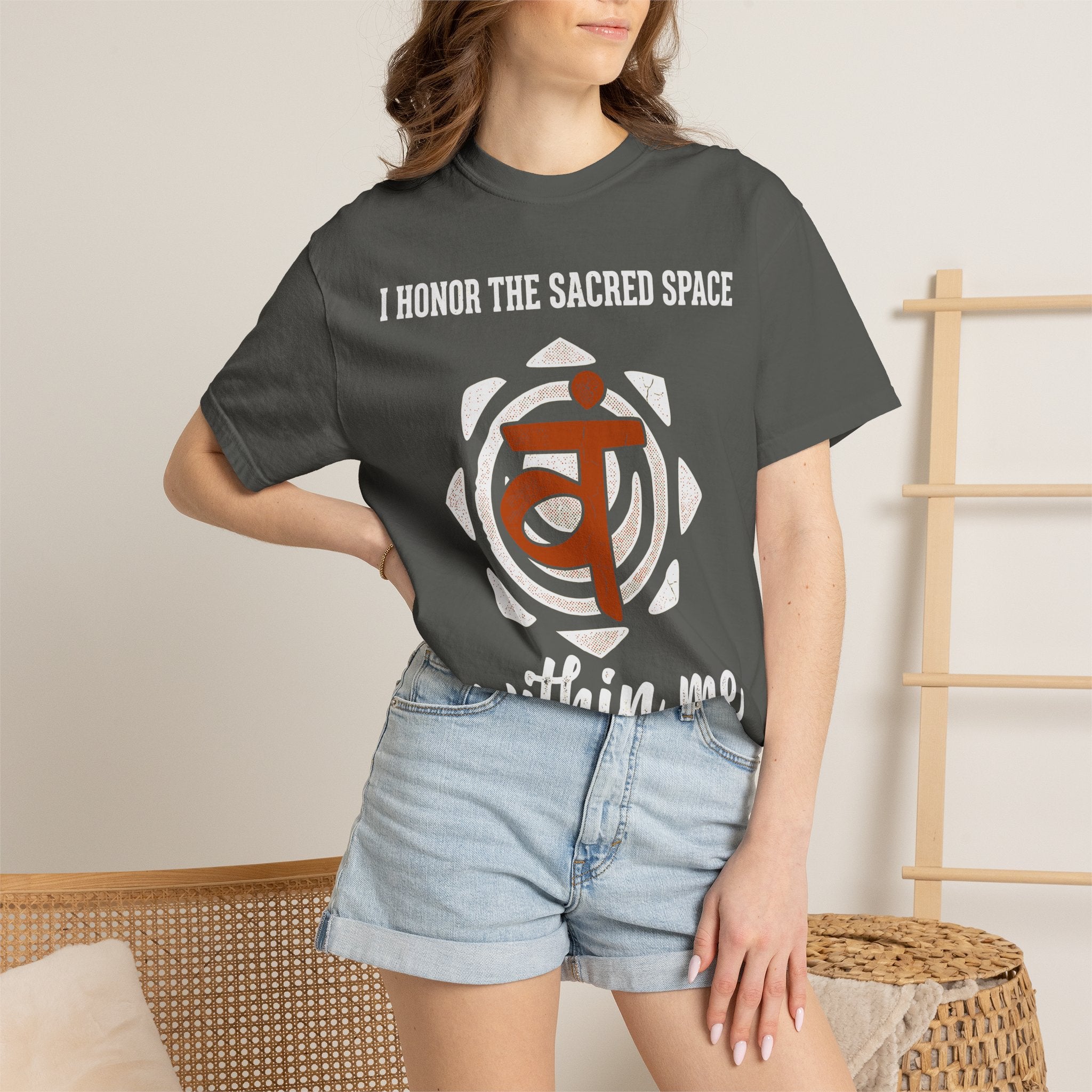 I Honor the Sacred Space Within Me Svadhisthana Chakra Comfort Colors® Unisex T-Shirt