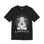Lamaste Lamb Yoga Meditation Spiritual Humor Premium Unisex T-Shirt