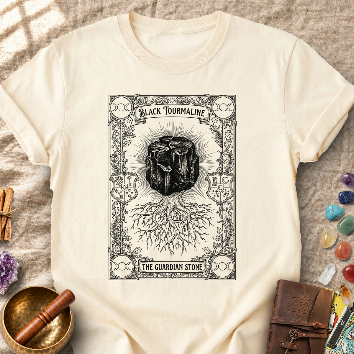 Black Tourmaline Guardian Stone Comfort Colors® Unisex T-Shirt