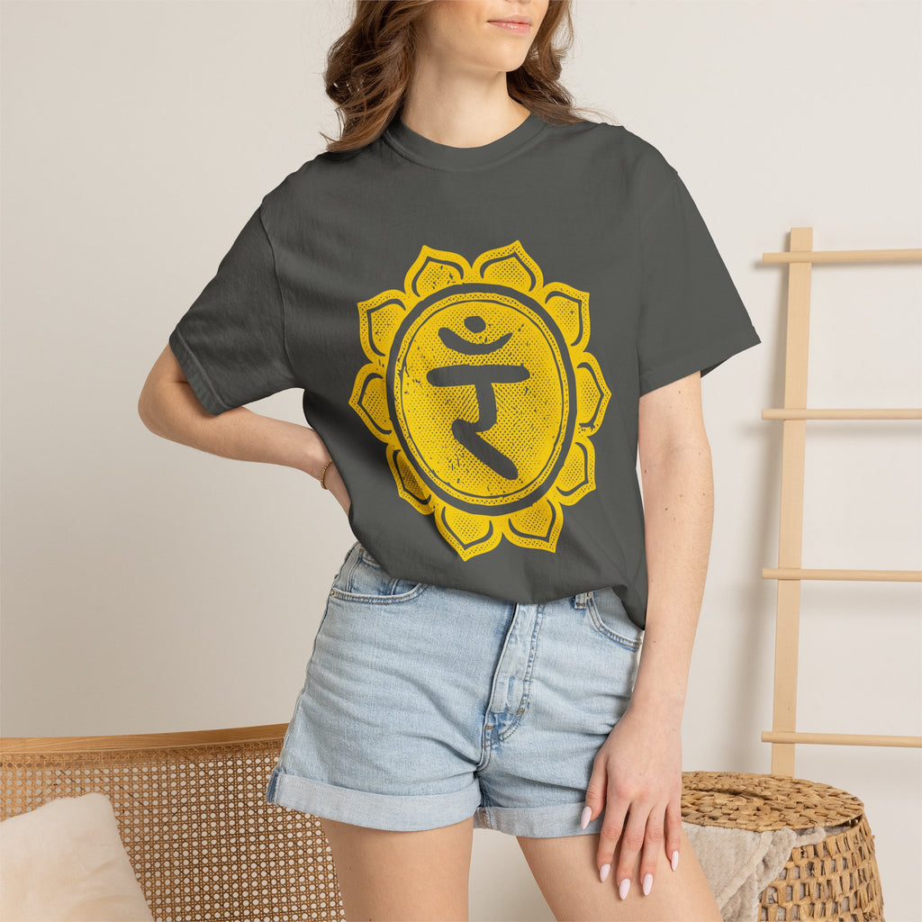 Ram Bija Manipura Solar Plexus Chakra Symbol Sacred Geometry Comfort Colors® Unisex T-Shirt