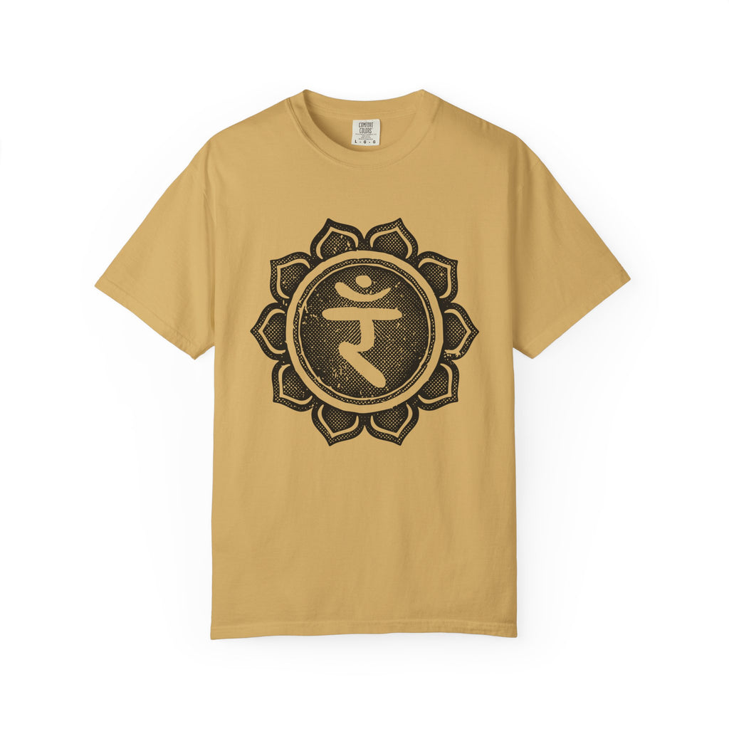 Ram Bija Manipura Solar Plexus Chakra Symbol Sacred Geometry Comfort Colors® Unisex T-Shirt