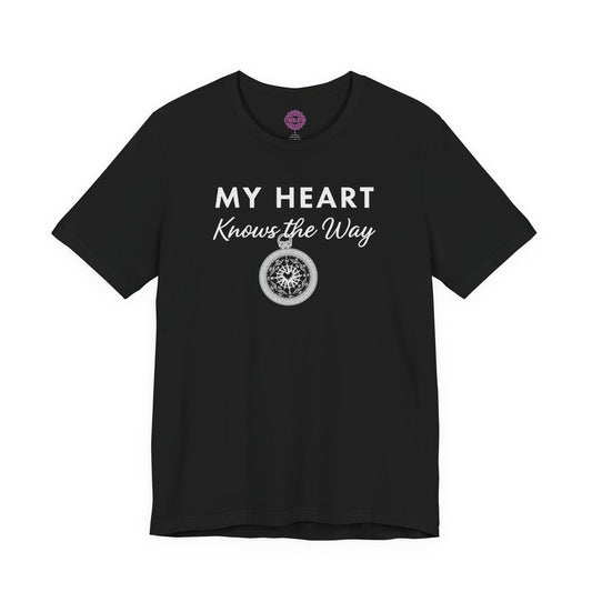 My Heart Knows The Way Compass Premium Unisex T-Shirt