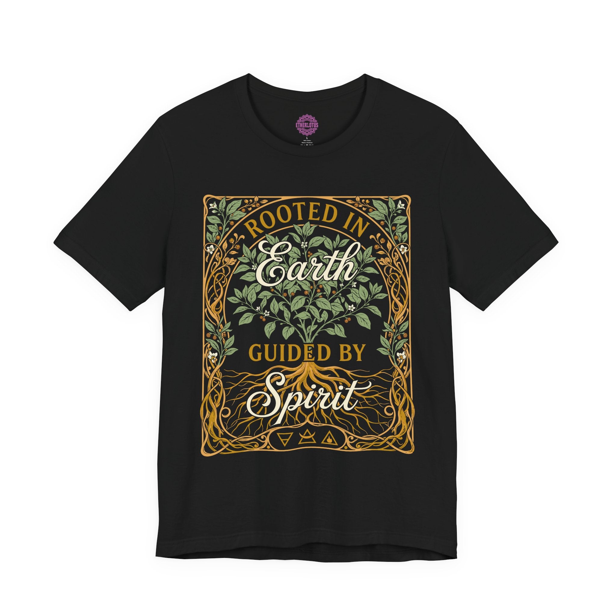 Rooted in Earth Guided by Spirit Premium Unisex T-Shirt