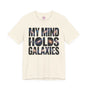 My Mind Holds Galaxies Cosmic Premium Unisex T-Shirt