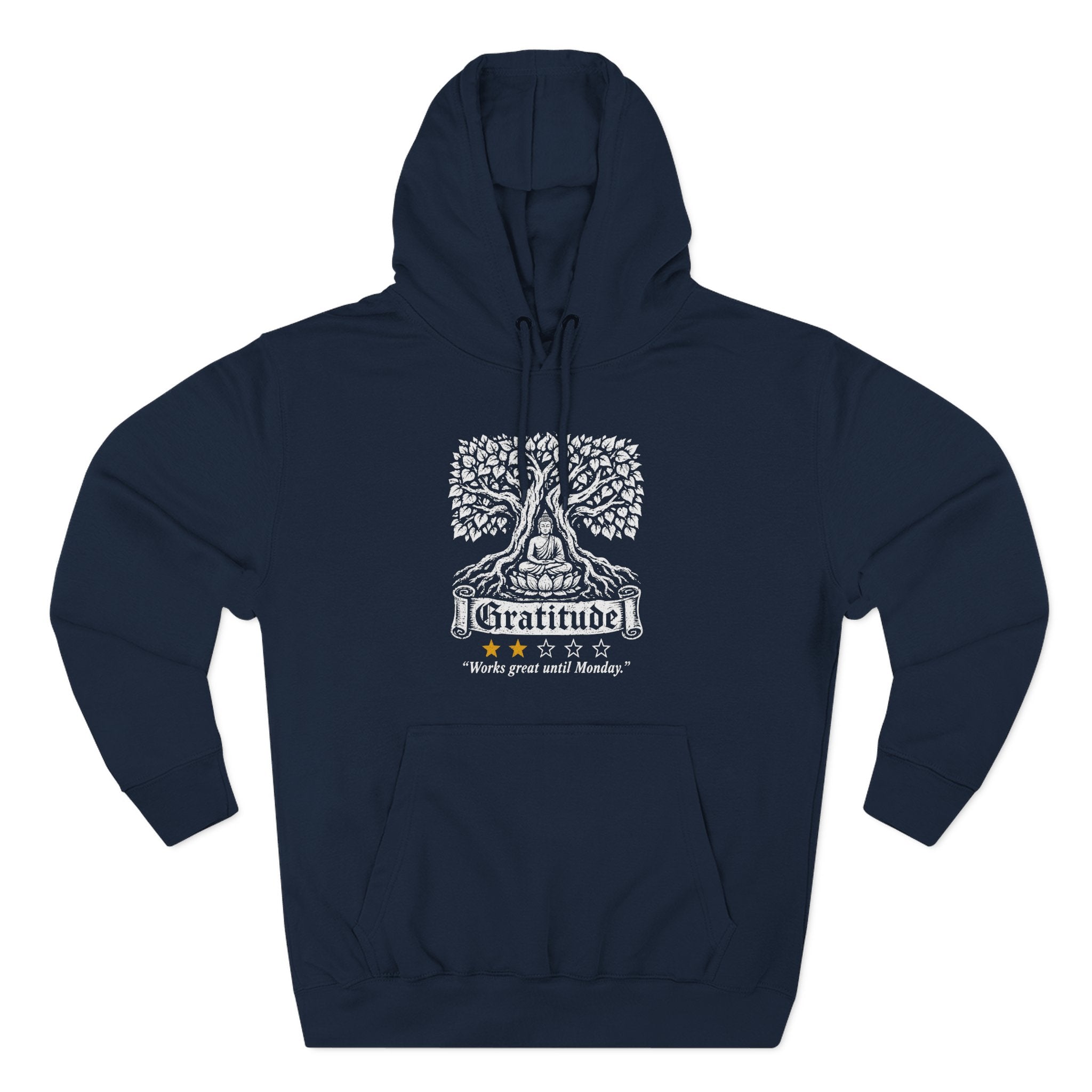 Gratitude Two Star Review Premium Unisex Hoodie