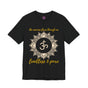 The Universe Flows Through Me Limitless and Pure Crown Chakra Om Premium Unisex T-Shirt