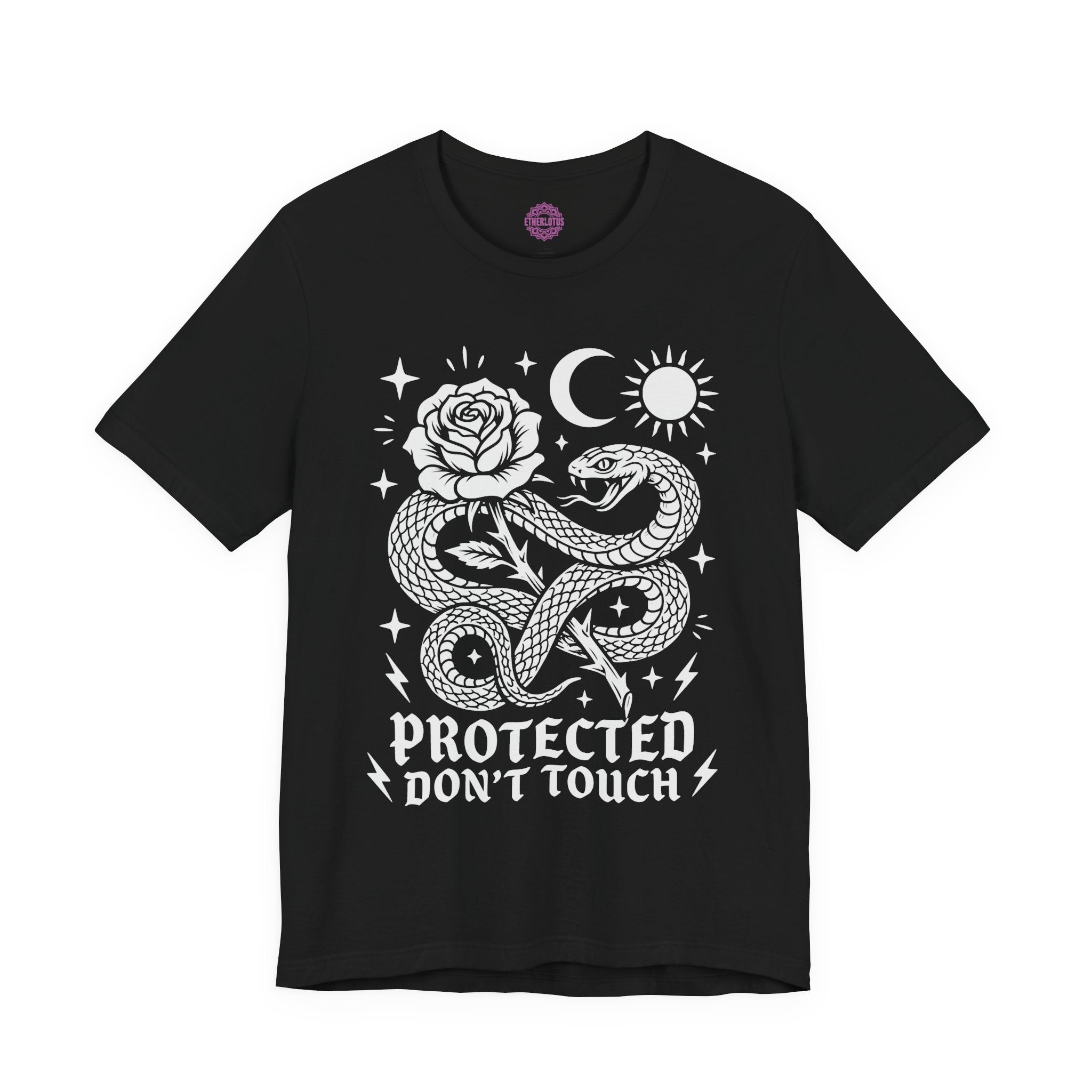 Protected Don't Touch Serpent Rose Premium Unisex T-Shirt
