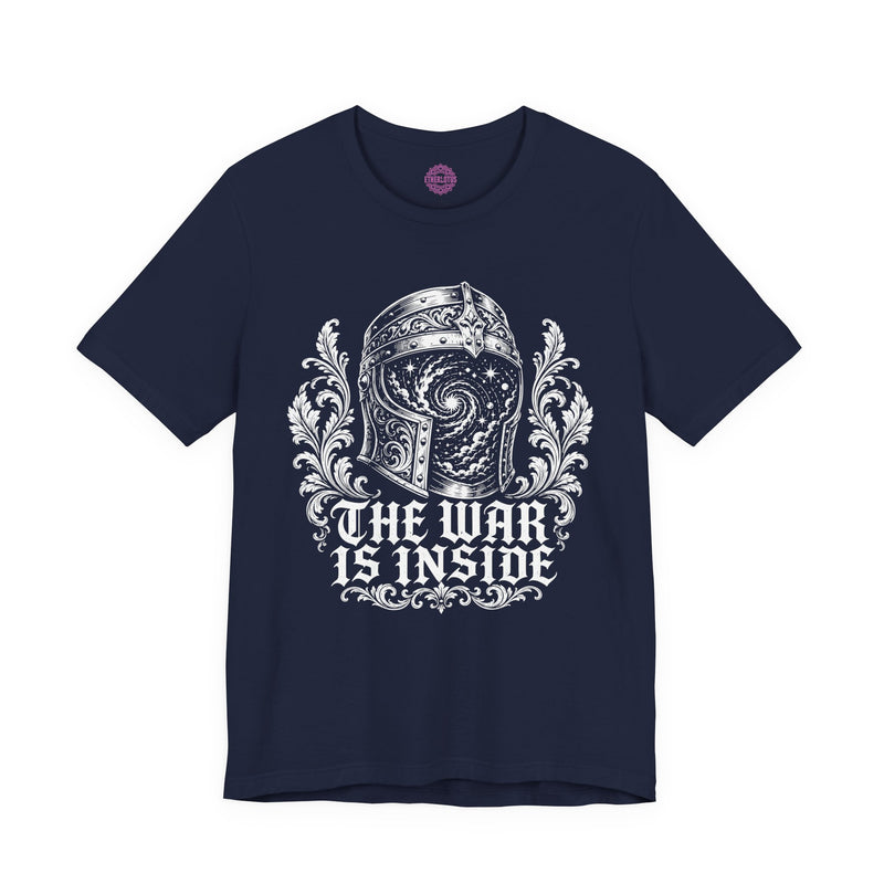 The War Is Inside Shadow Work Consciousness Premium Unisex T-Shirt