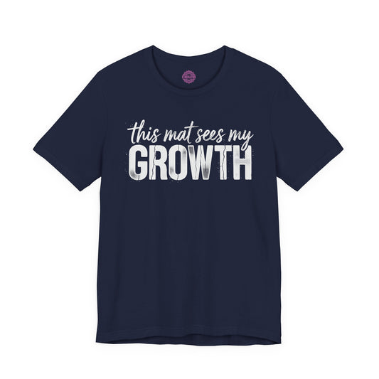 This Mat Sees My Growth Yoga Premium Unisex T-Shirt