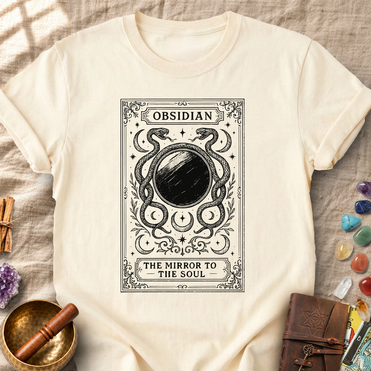 Obsidian Mirror to the Soul Comfort Colors® Unisex T-Shirt