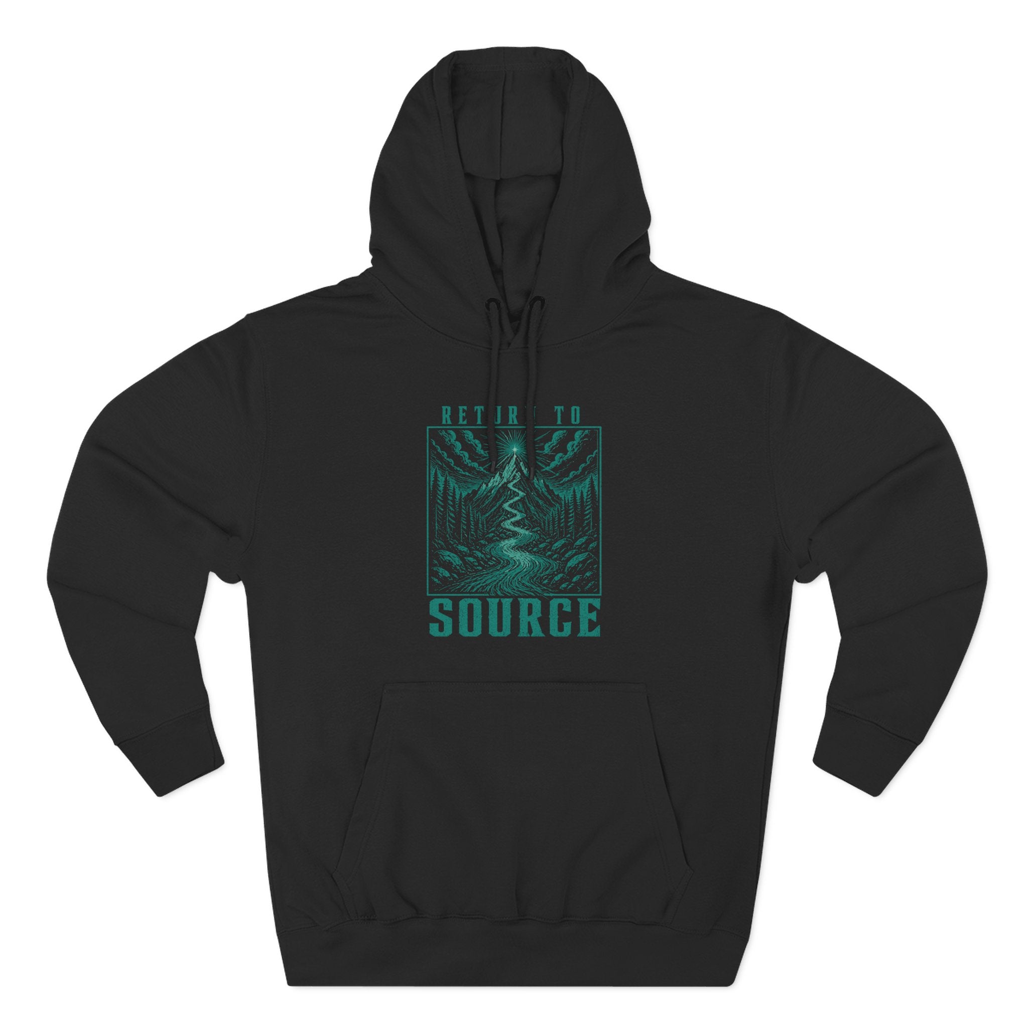 Return to Source Sacred Nature Grounding Premium Unisex Hoodie