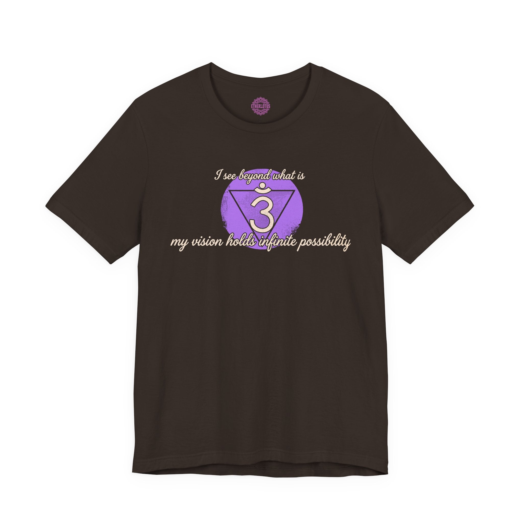 I See Beyond What Is My Vision Holds Infinite Possibility Third Eye Chakra Premium Unisex T-Shirt