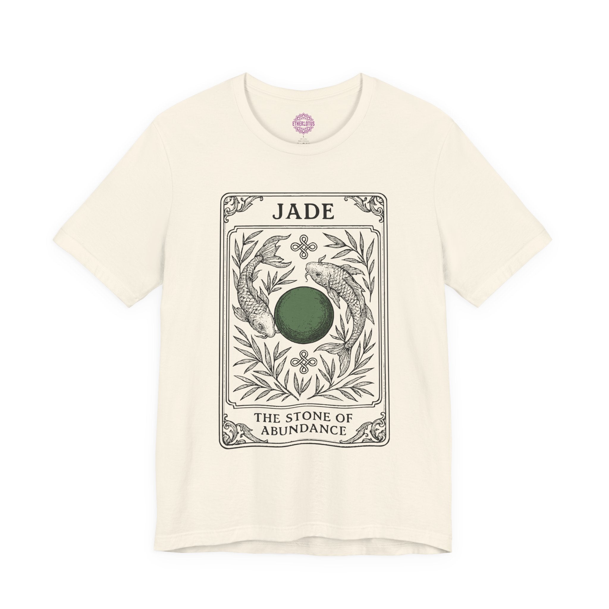 Jade Stone of Abundance Premium Unisex T-Shirt