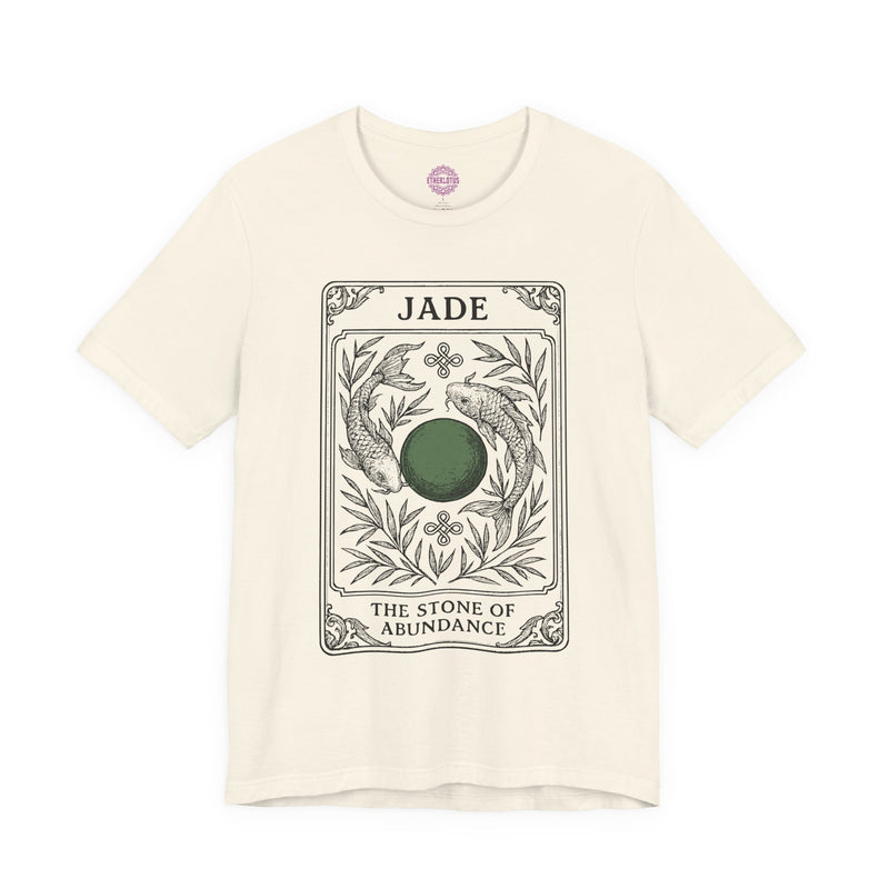 Jade Stone of Abundance Premium Unisex T-Shirt