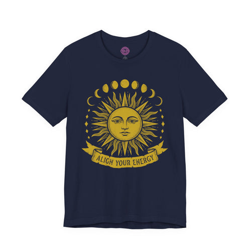 Align Your Energy Sun & Moon Phases Premium Unisex T-Shirt