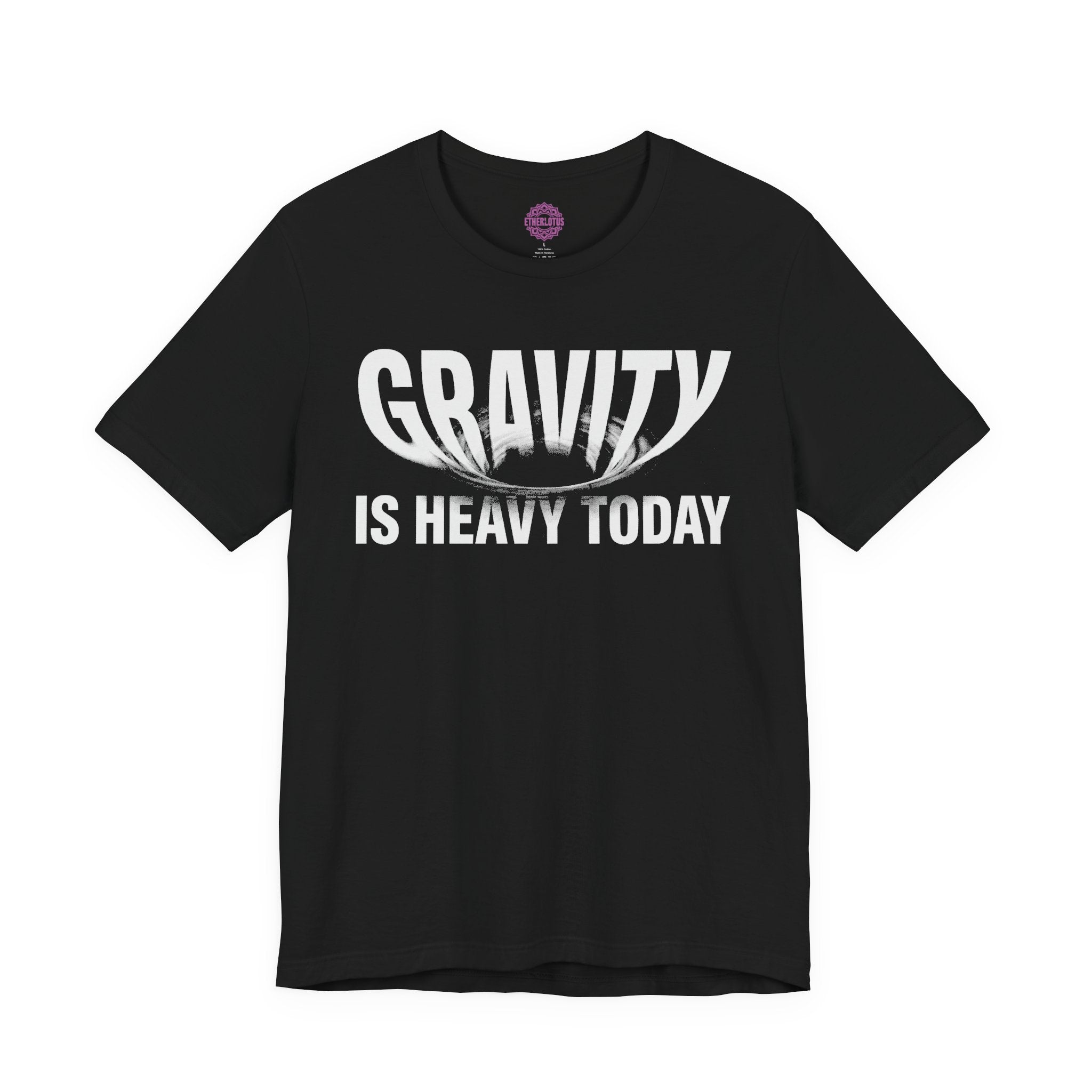Gravity Is Heavy Vortex Premium Unisex T-Shirt