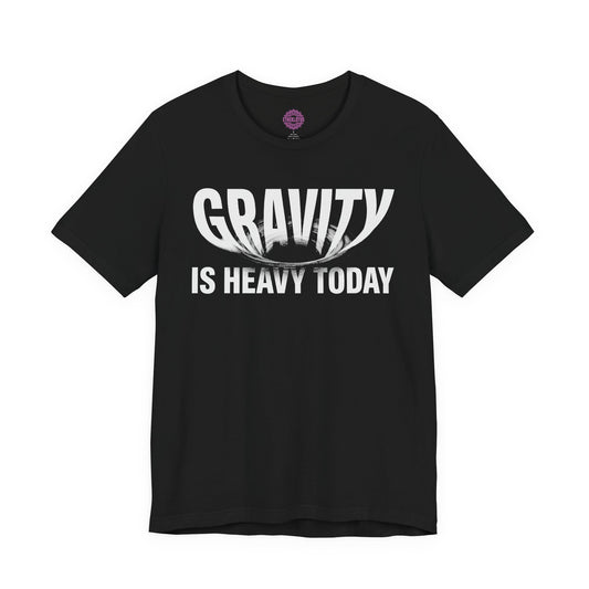 Gravity Is Heavy Vortex Premium Unisex T-Shirt