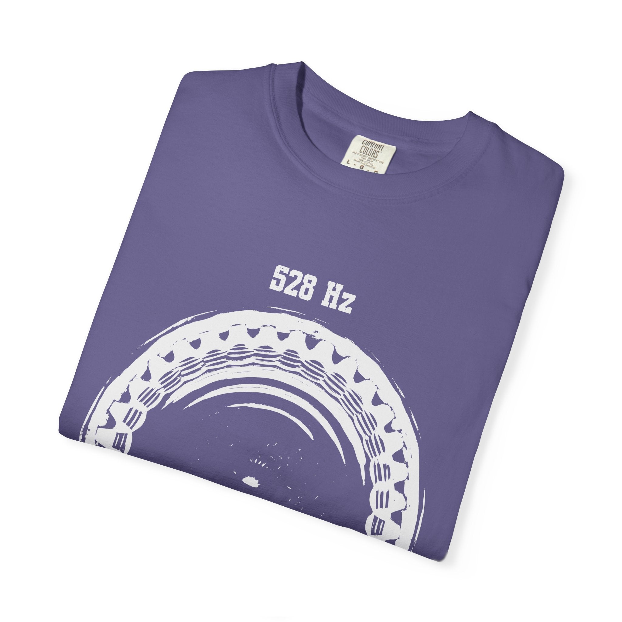528 Hz Solfeggio Miracle Tone Cymatics Love Frequency Comfort Colors® Unisex T-Shirt