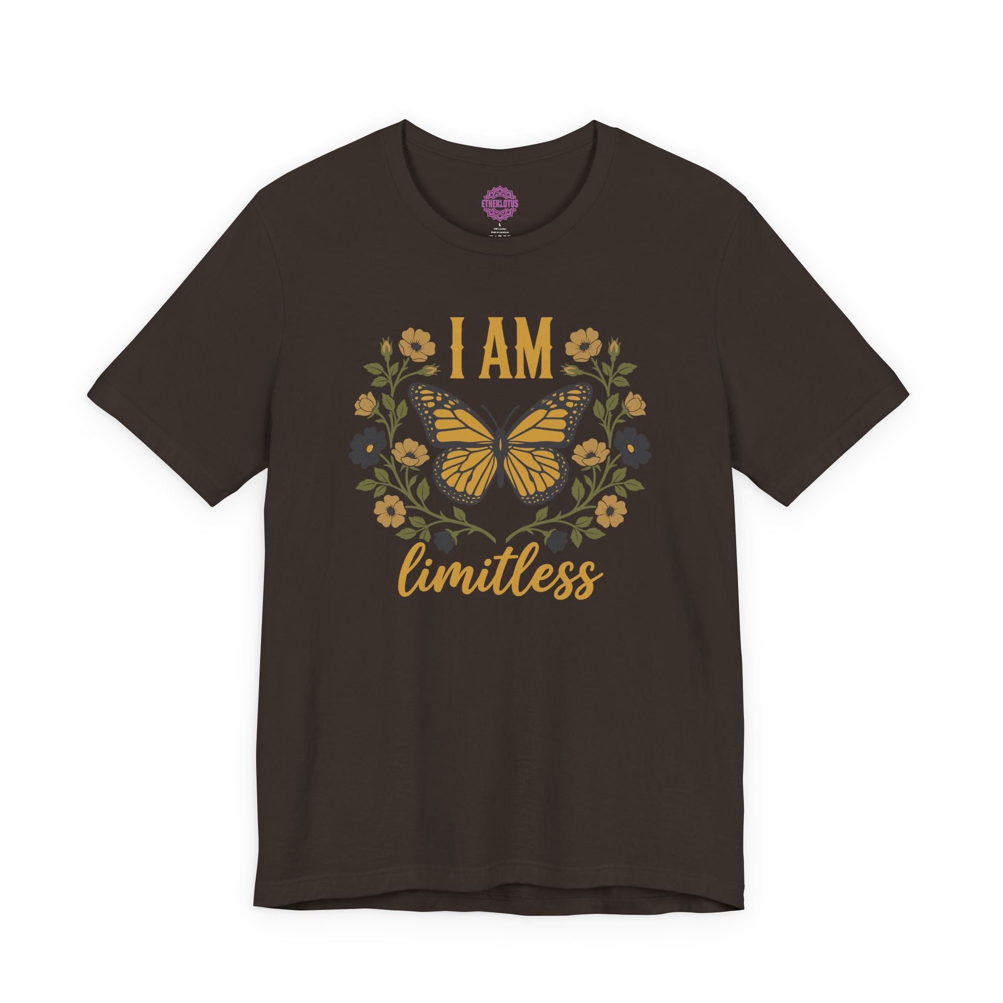 I Am Limitless Monarch Butterfly Premium Unisex T-Shirt