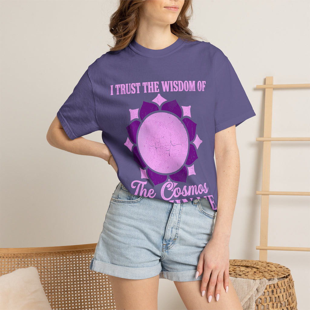 27 I Trust the Wisdom of the Cosmos Within Me Crown Chakra Comfort Colors® Unisex T-Shirt
