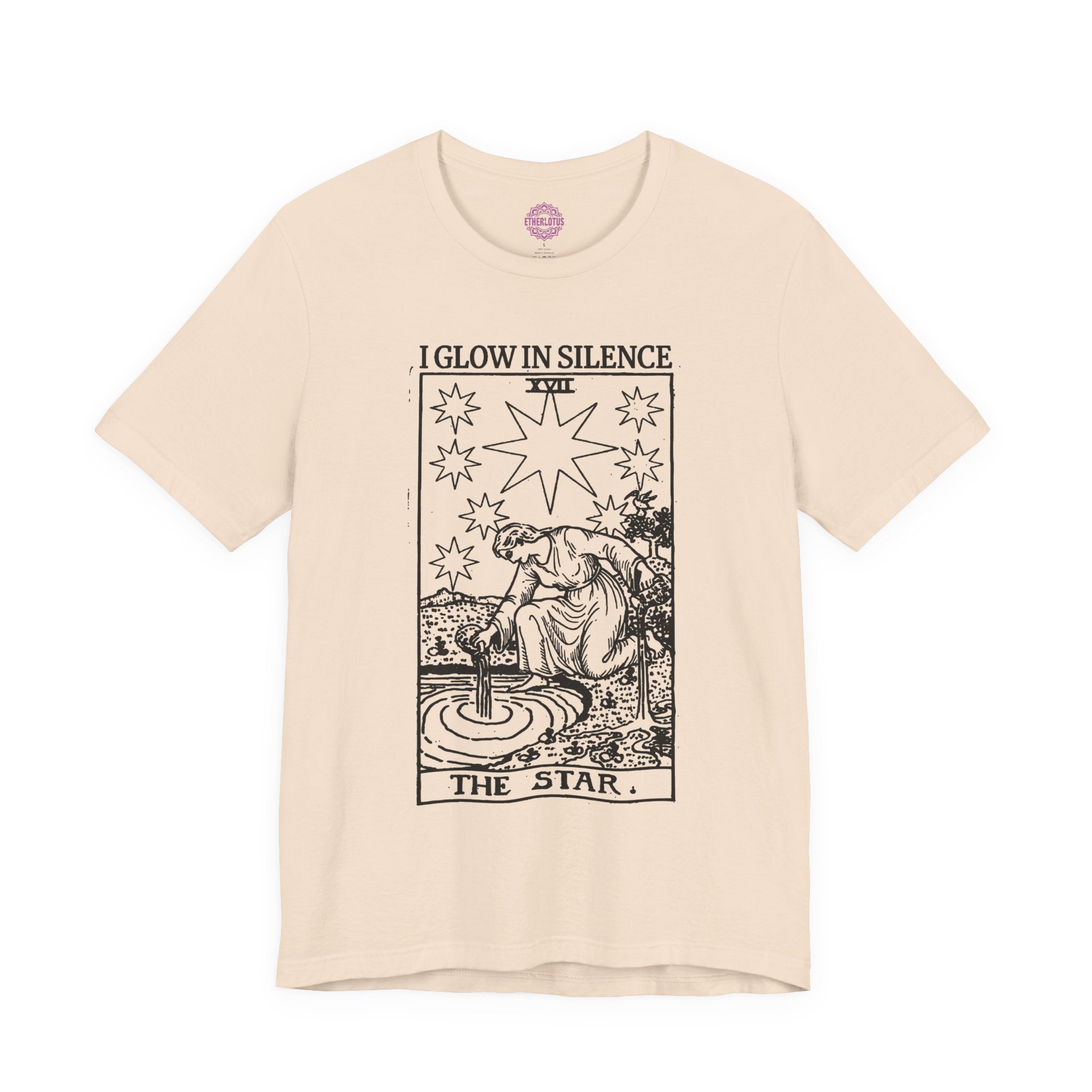 The Star Glow In Silence Tarot Premium Unisex T-Shirt