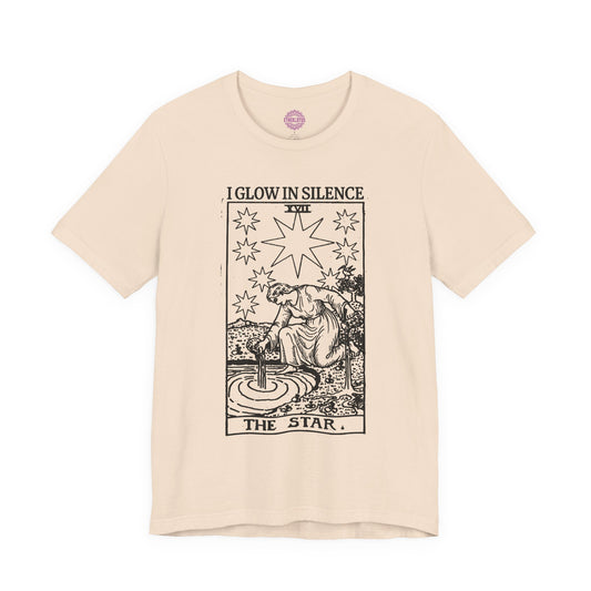 The Star Glow In Silence Tarot Premium Unisex T-Shirt