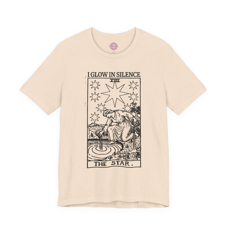 The Star Glow In Silence Tarot Premium Unisex T-Shirt