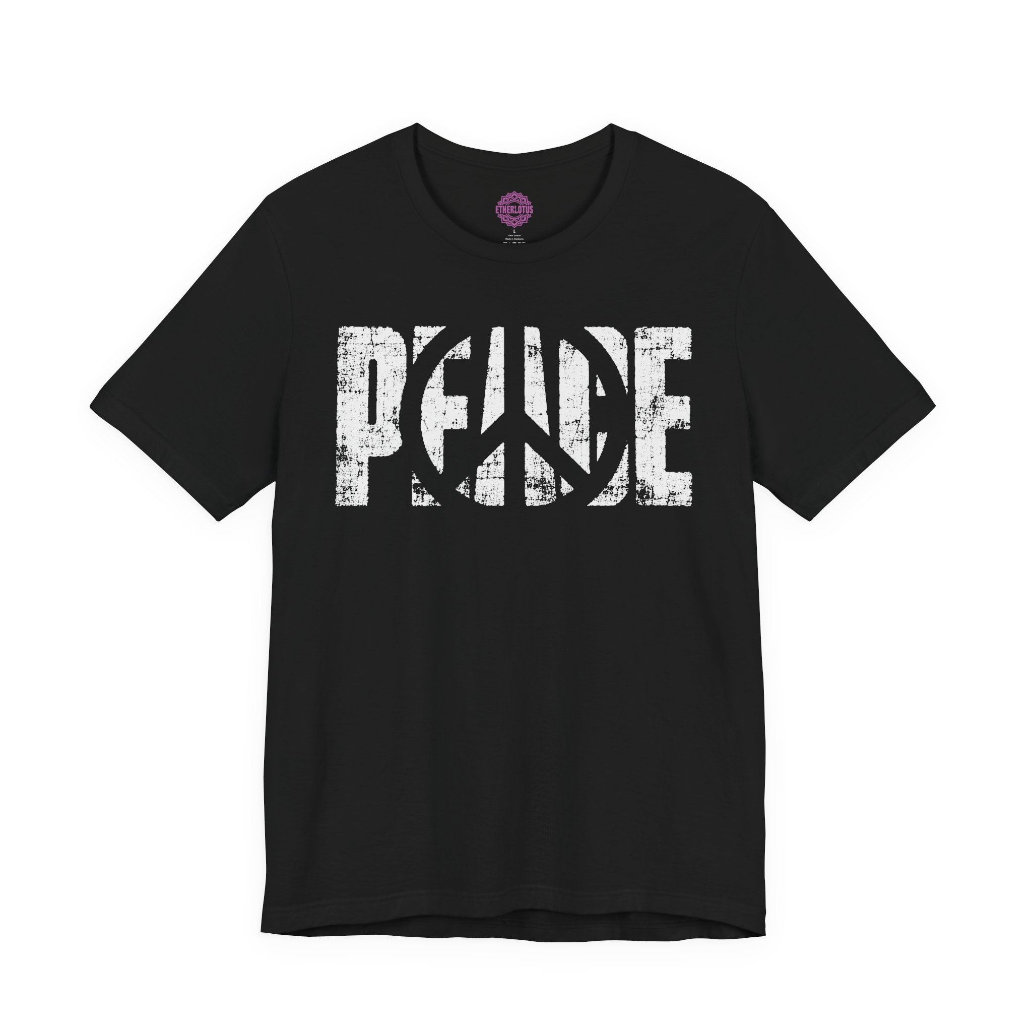 Vintage Peace Sign Spiritual Grunge Statement Premium Unisex T-Shirt