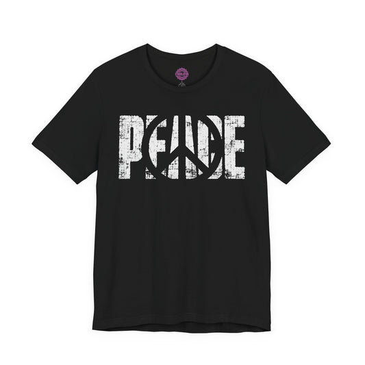 Vintage Peace Sign Spiritual Grunge Statement Premium Unisex T-Shirt