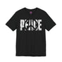 Vintage Peace Sign Spiritual Grunge Statement Premium Unisex T-Shirt
