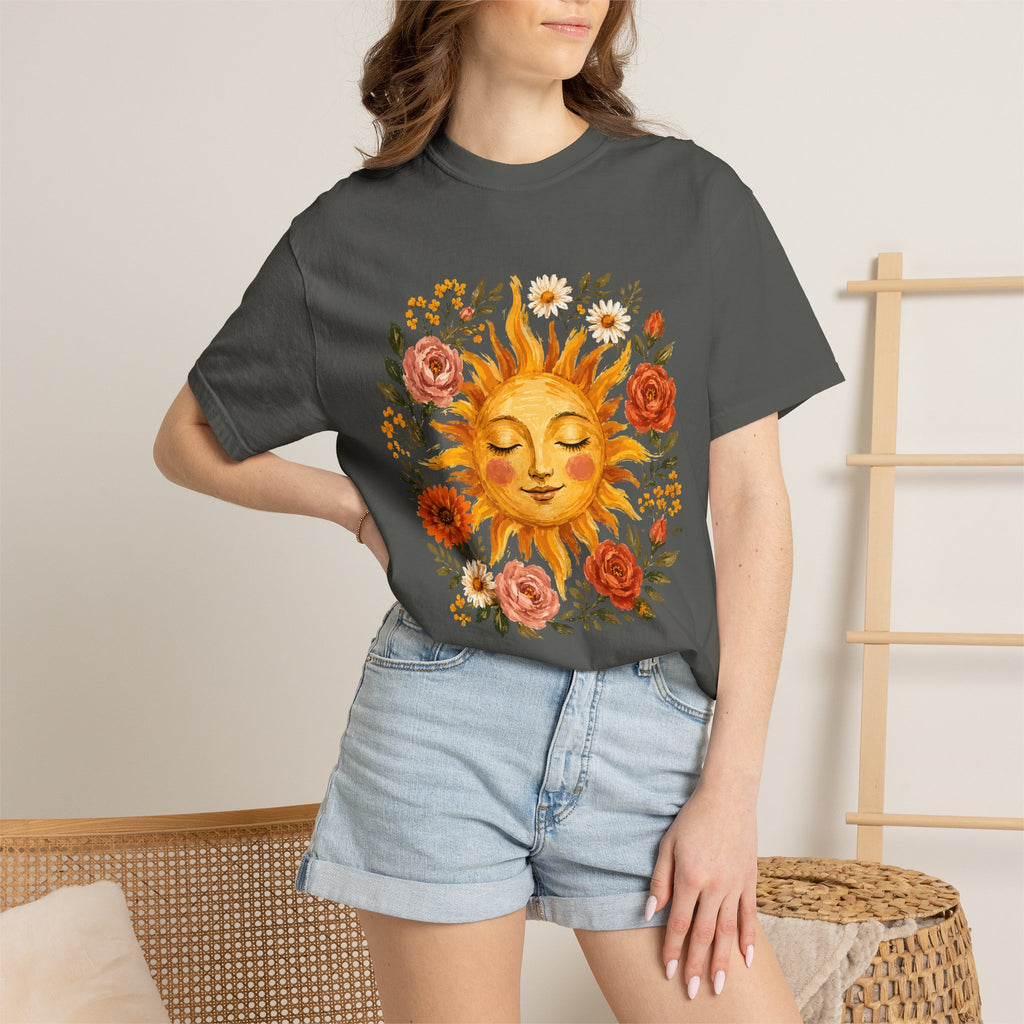 Sacred Blooming Sun Comfort Colors® Unisex T-Shirt