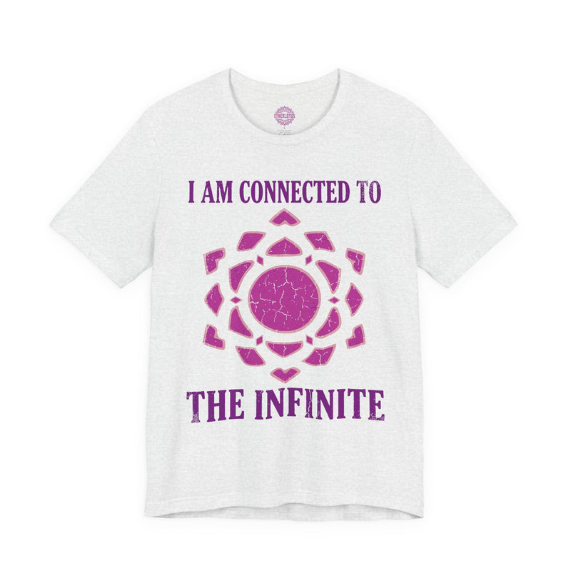 I Am Connected to the Infinite Crown Chakra Sahasrara Premium Unisex T-Shirt