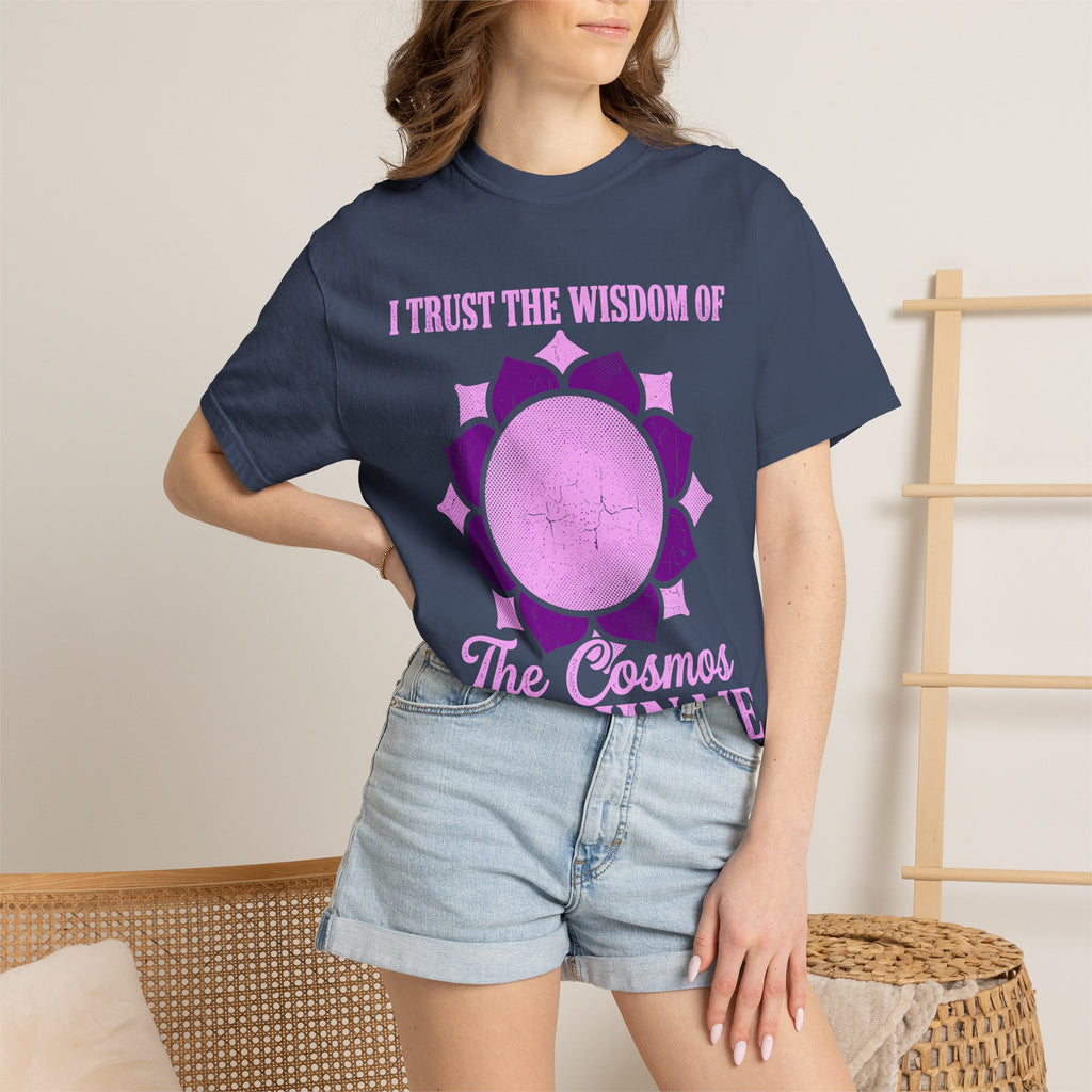 27 I Trust the Wisdom of the Cosmos Within Me Crown Chakra Comfort Colors® Unisex T-Shirt