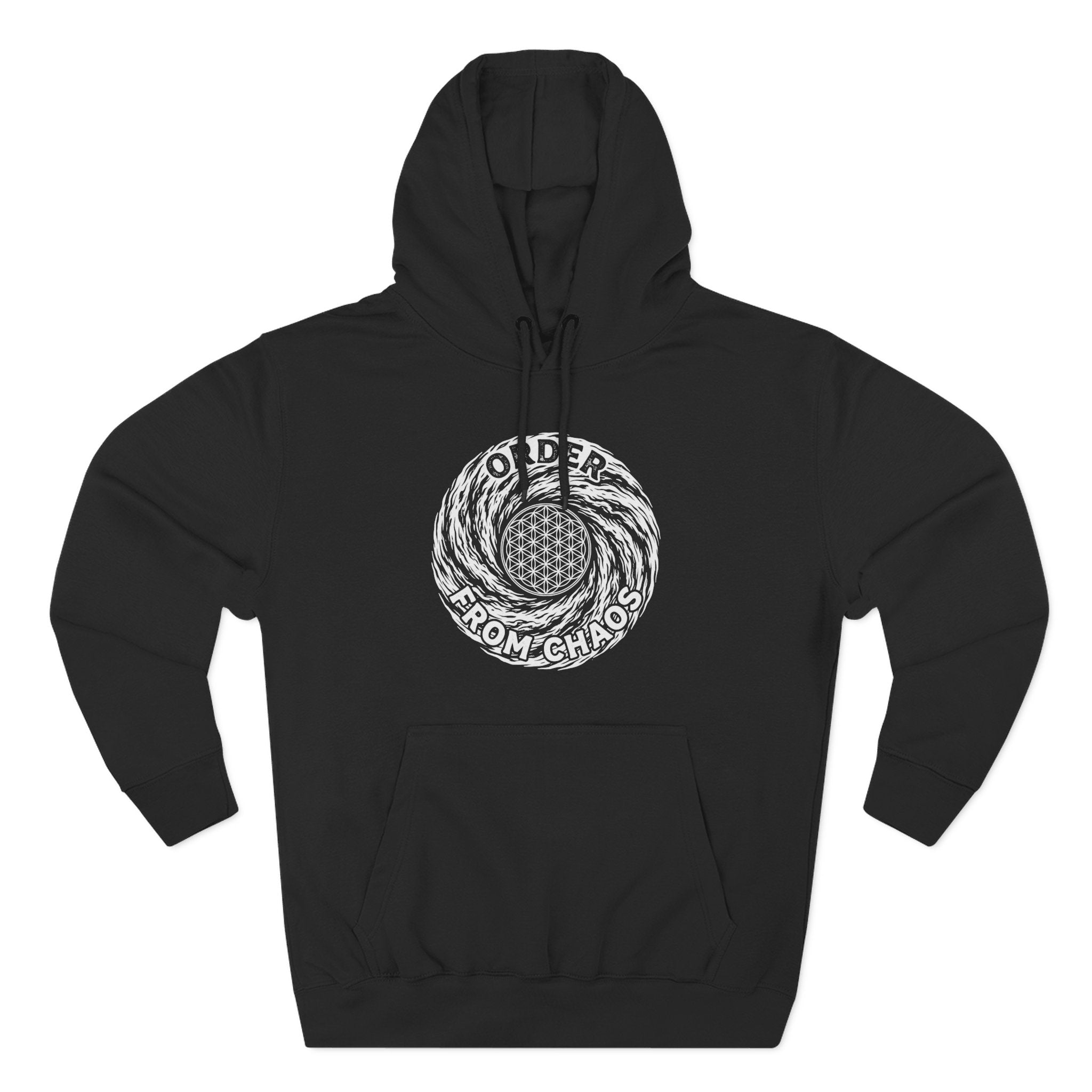 Order from Chaos Sacred Geometry Premium Unisex Hoodie