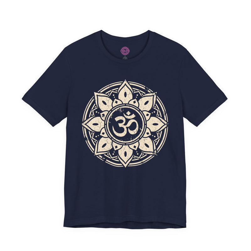 Om Sacred Mandala Lotus Spiritual Premium Unisex T-Shirt