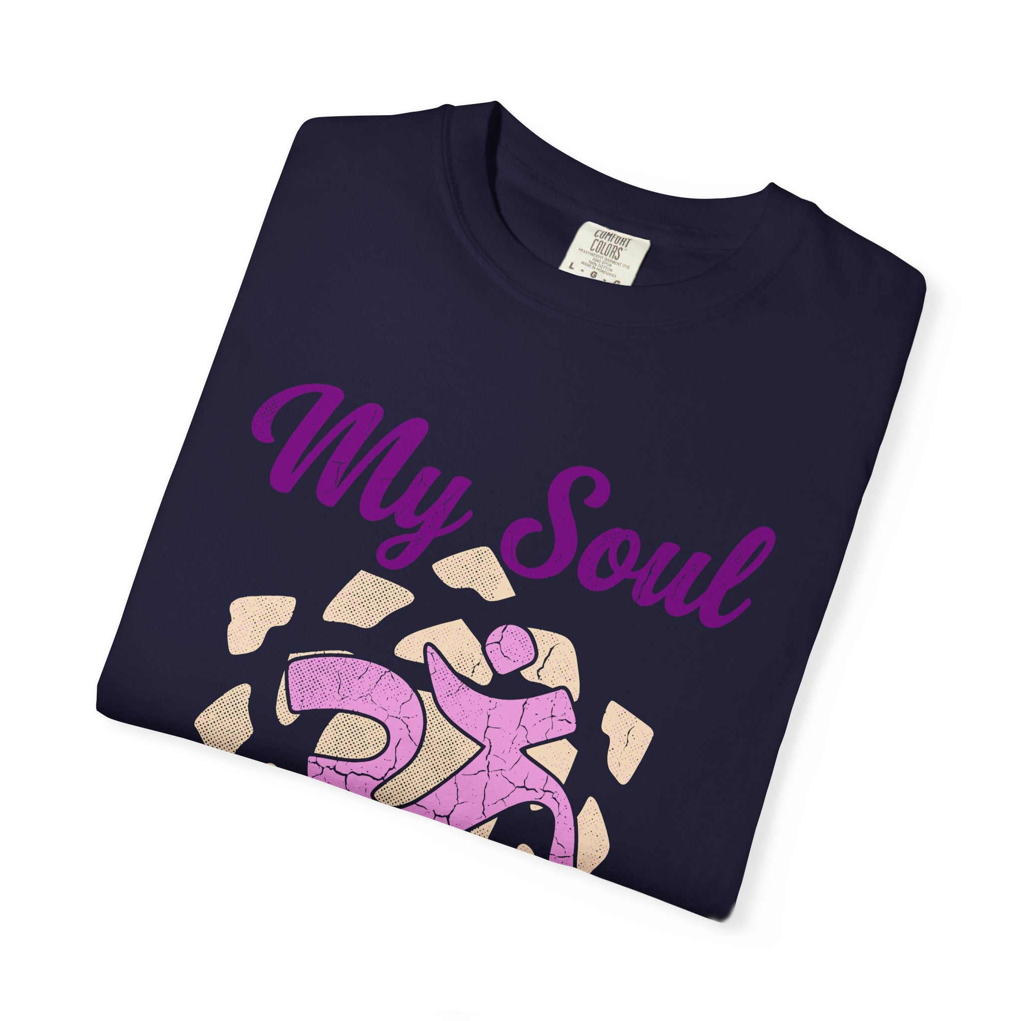 My Soul Is Aligned With the Universe Crown Chakra Om Comfort Colors® Unisex T-Shirt