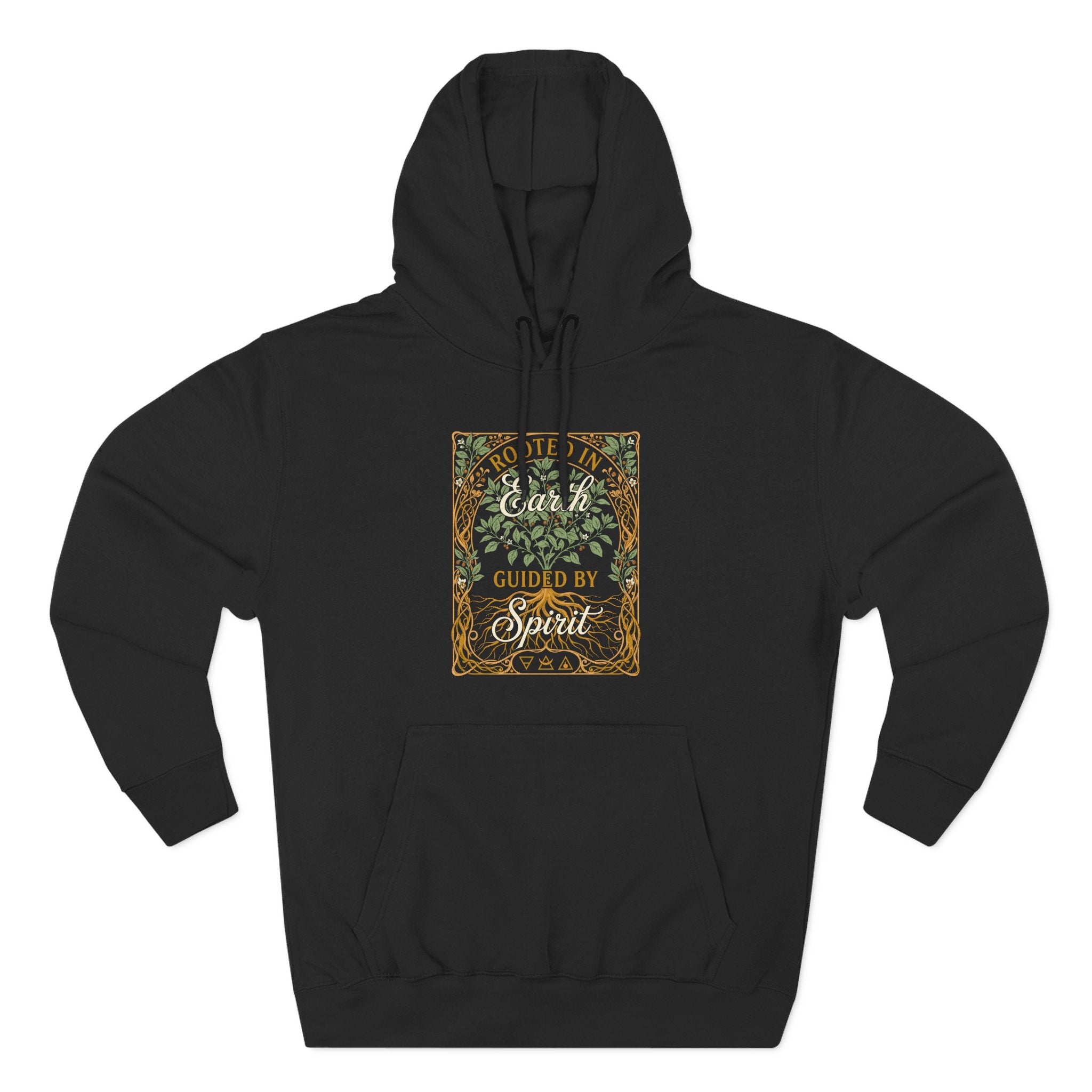 Rooted in Earth Guided by Spirit Premium Unisex Hoodie