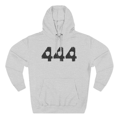 444 Angel Number Sovereign Shield Premium Unisex Hoodie